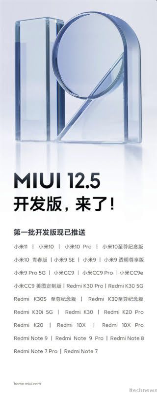 Η Xiaomi έδωσε επίσημη λίστα των 27 συσκευών που θα πάρουν το MIUI 12.5! Είδες εσύ εάν θα πάρεις την νέα έκδοση!?