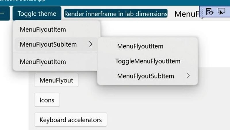 Η Microsoft παρουσιάζει το νέο περιβάλλον εργασίας χρήστη των Windows 10 για flyout και μενού περιβάλλοντος